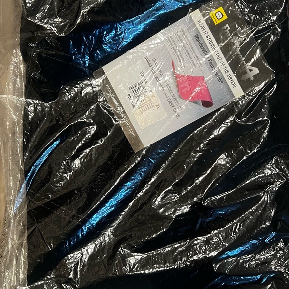 4-Stretch by WonderWink Women's 5214 Sporty Cargo Scrub Pant Black XL TWO PAIR - Picture 7 of 8